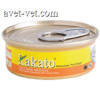 kakato猫狗共享鸡肉慕丝宠物罐头 40g