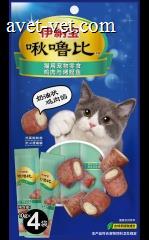 伊纳宝 妙好啾噜比鸡小胸肉和烤鲣鱼新品 10g×4条