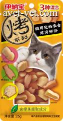 伊纳宝 烤海 鲜鲣鱼节味、扇贝味、鱿鱼味三种口味 25g