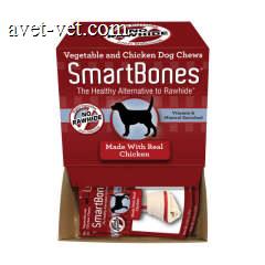 Smartbones禾仕嘉 宠物洁齿骨咬胶迷你独立装/盒 迷你美味洁齿骨（鸡肉味） 30支装