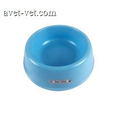 爱丽思D-160单边宠物食钵系列蓝色 个