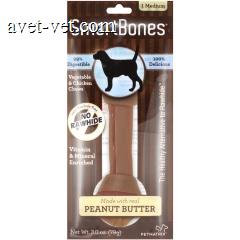 Smartbones禾仕嘉 狗狗洁齿骨1支装 中号（花生味）