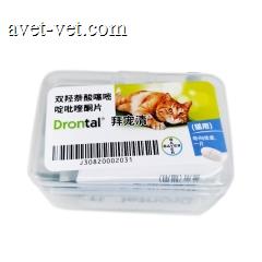 拜耳拜宠清 猫用体内驱虫药 （单片出售） 单片