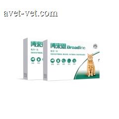 勃林格 博来恩2.5-7.5kg成猫半年套包 体内体外驱虫药滴剂 3支/盒，共2盒