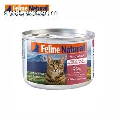 K9猫Feline Natura天然无谷猫罐-鸡肉&鹿肉 170g