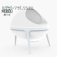 MOBOLI猫卜力行星猫厕所-蓝色 1个