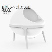 MOBOLI猫卜力行星猫厕所-灰色 1个