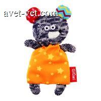 GiGwi贵为 毛绒玩具造型猫草吐毛球填充猫玩具 猫草老鼠 个
