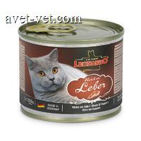 德国小李子猫罐头Leonardo莱昂纳多无谷猫主食罐头零食 肝脏配方 200g/罐