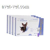 硕腾 大宠爱全年套包 2.6-5.0kg小型犬用 0.25ml *3支/盒，共4盒