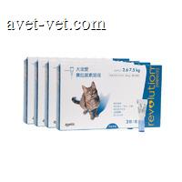 硕腾 大宠爱全年套包 2.6-7.5kg成猫用 0.75ml*3支/盒，共4盒