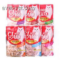 伊纳宝 妙好全价成猫粮 湿粮鲜封包60g/袋 多口味可选 金枪鱼配方（鲣鱼味）