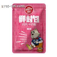WanpyHappy100犬用鸡肉+奶酪鲜封包70g 70g